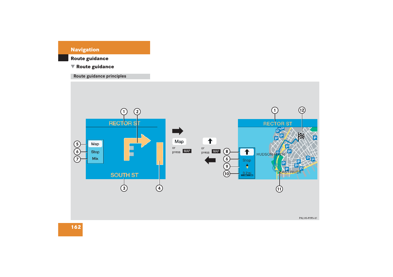 Mercedes-Benz G-Class 2006 COMAND Manual User Manual | Page 168 / 239