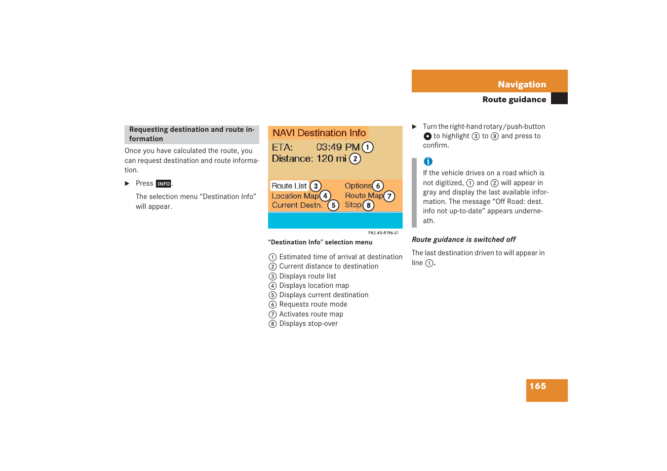 Mercedes-Benz G-Class 2006 COMAND Manual User Manual | Page 171 / 239