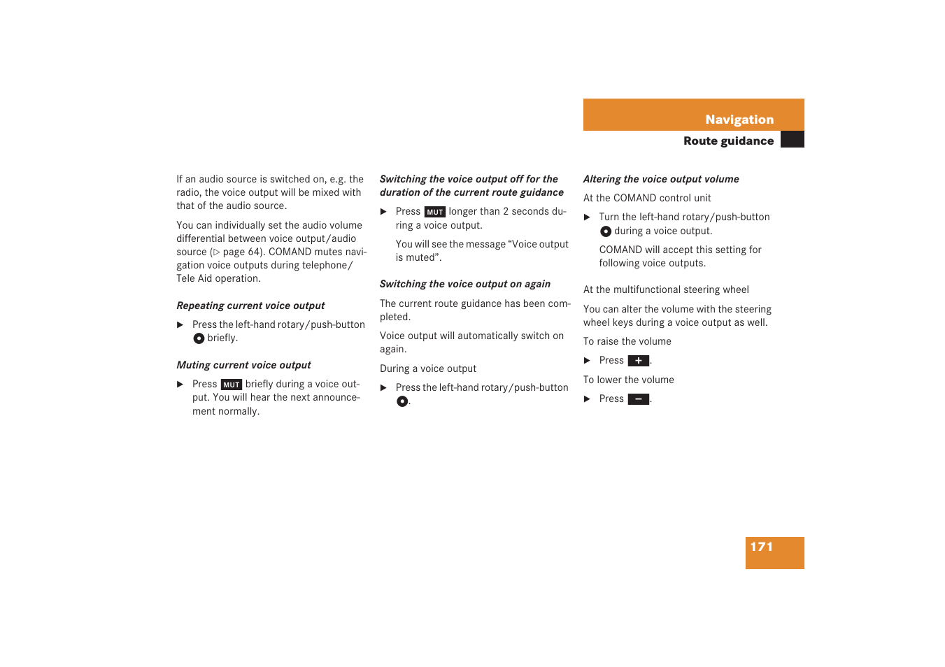 Mercedes-Benz G-Class 2006 COMAND Manual User Manual | Page 177 / 239