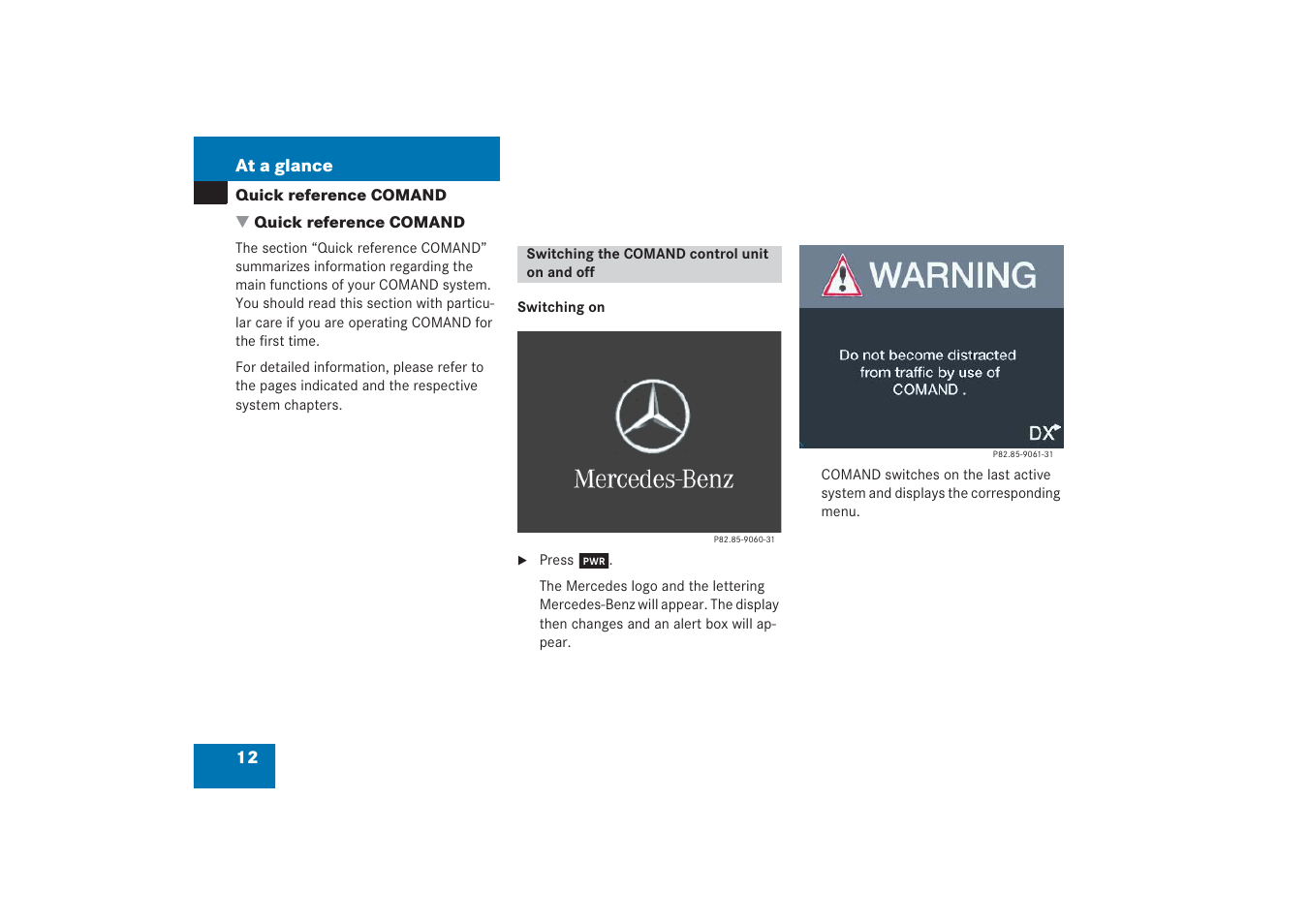 Mercedes-Benz G-Class 2006 COMAND Manual User Manual | Page 18 / 239