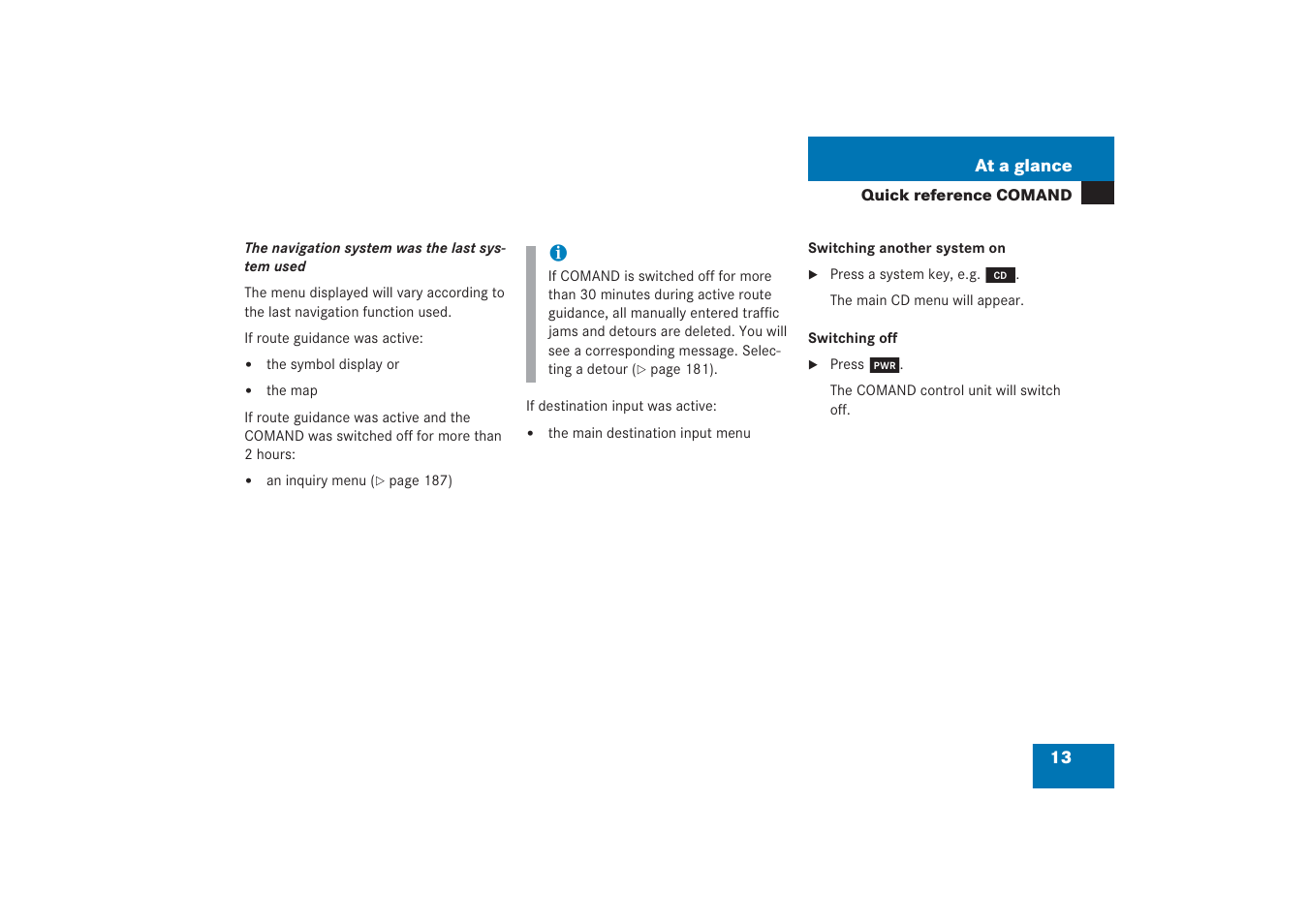 Mercedes-Benz G-Class 2006 COMAND Manual User Manual | Page 19 / 239