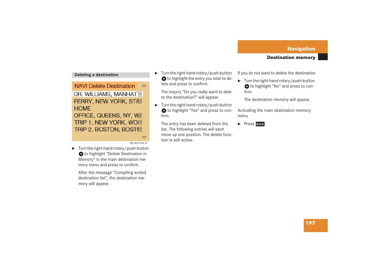 Mercedes-Benz G-Class 2006 COMAND Manual User Manual | Page 203 / 239