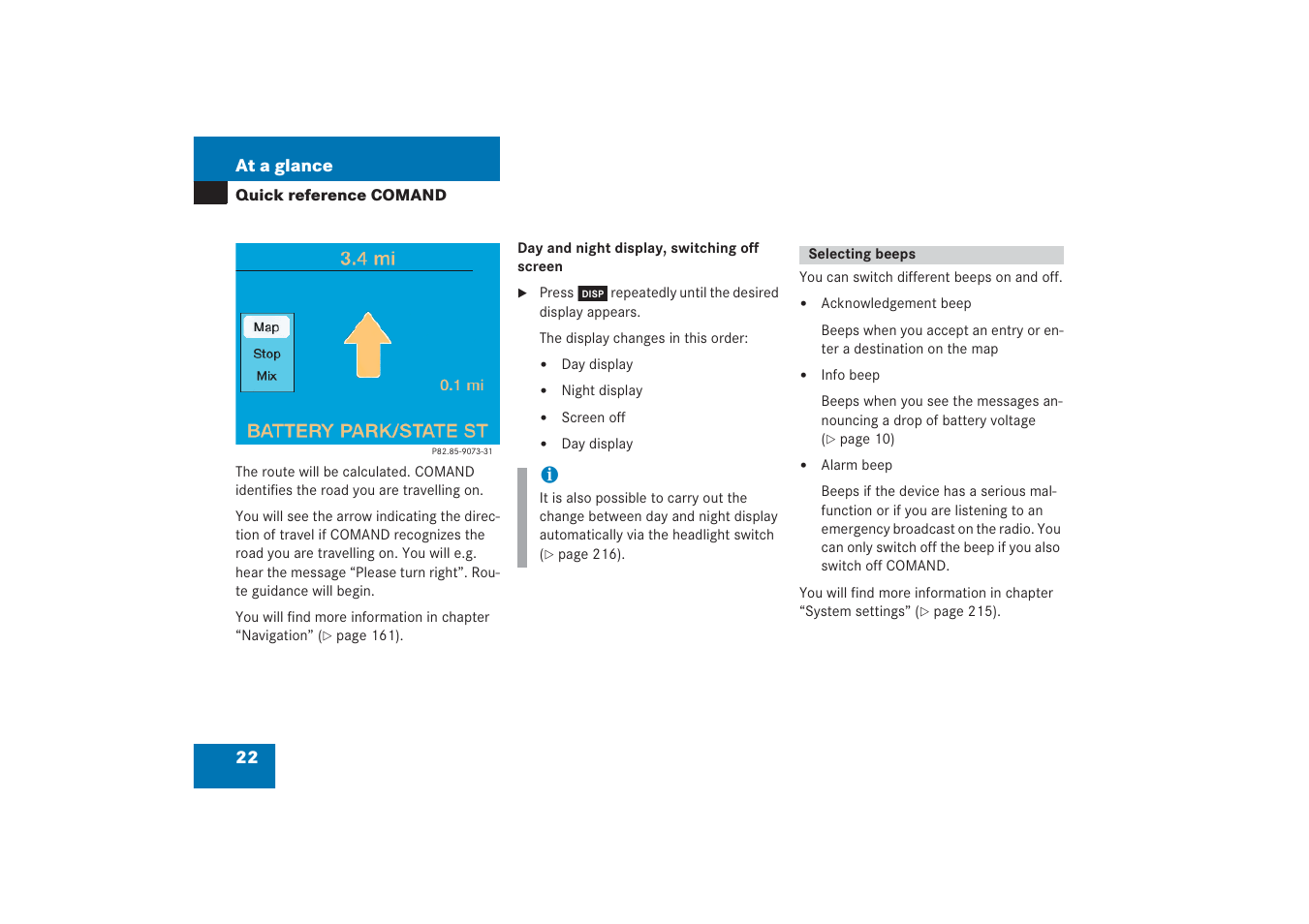 Mercedes-Benz G-Class 2006 COMAND Manual User Manual | Page 28 / 239