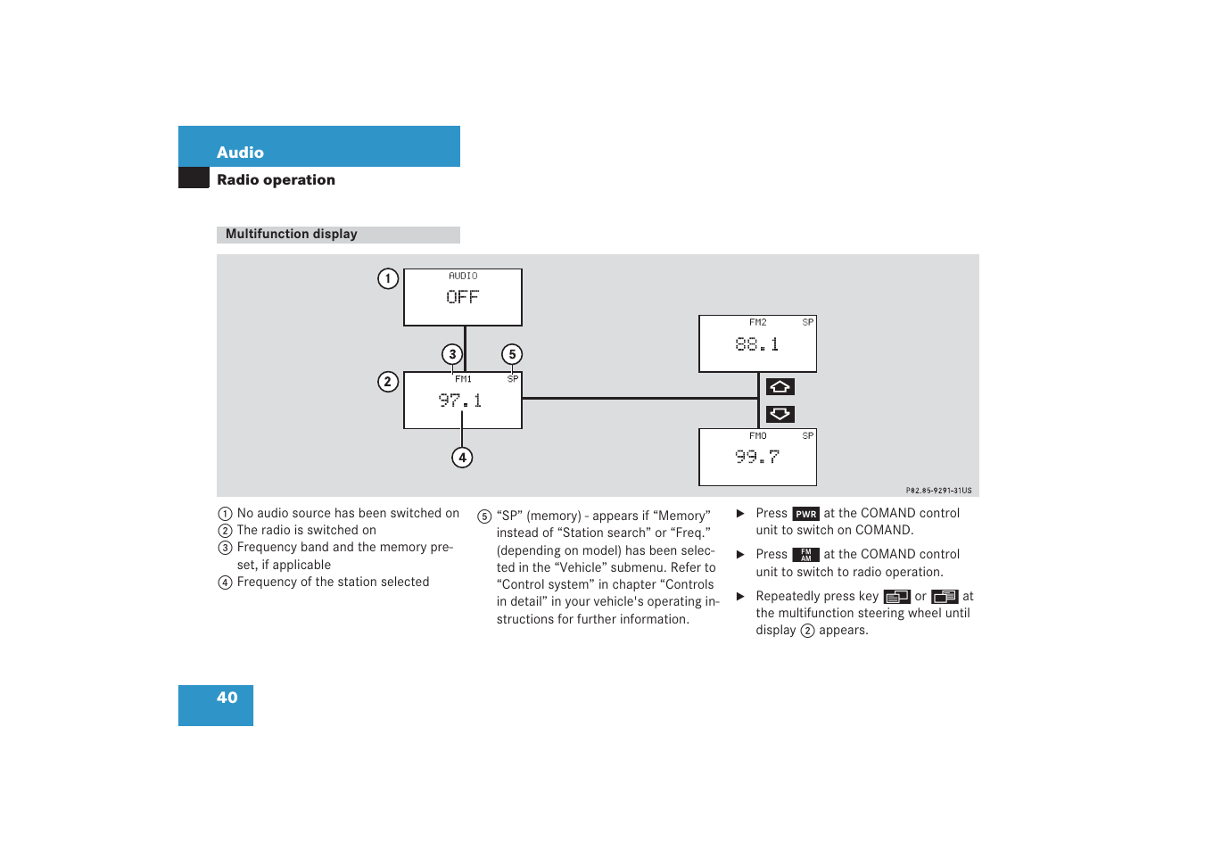 Mercedes-Benz G-Class 2006 COMAND Manual User Manual | Page 46 / 239