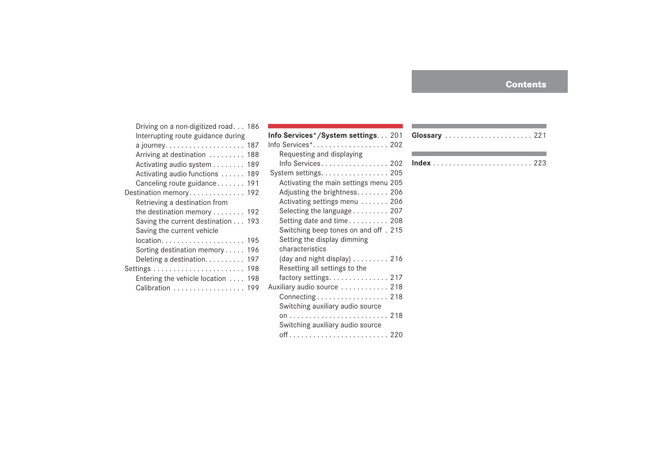 Mercedes-Benz G-Class 2006 COMAND Manual User Manual | Page 5 / 239
