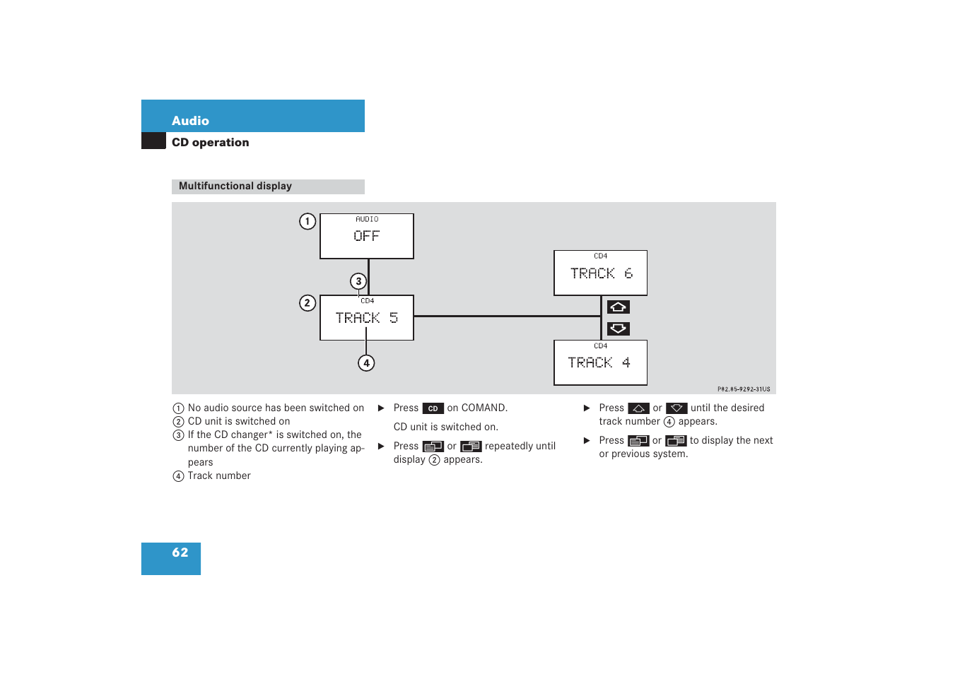 Mercedes-Benz G-Class 2006 COMAND Manual User Manual | Page 68 / 239