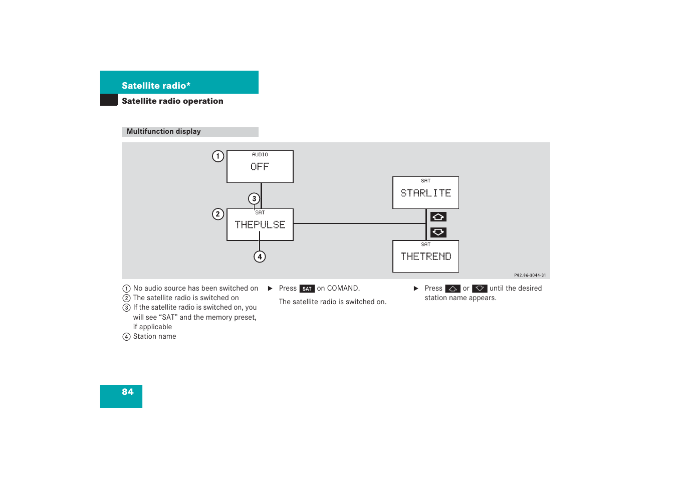 Mercedes-Benz G-Class 2006 COMAND Manual User Manual | Page 90 / 239