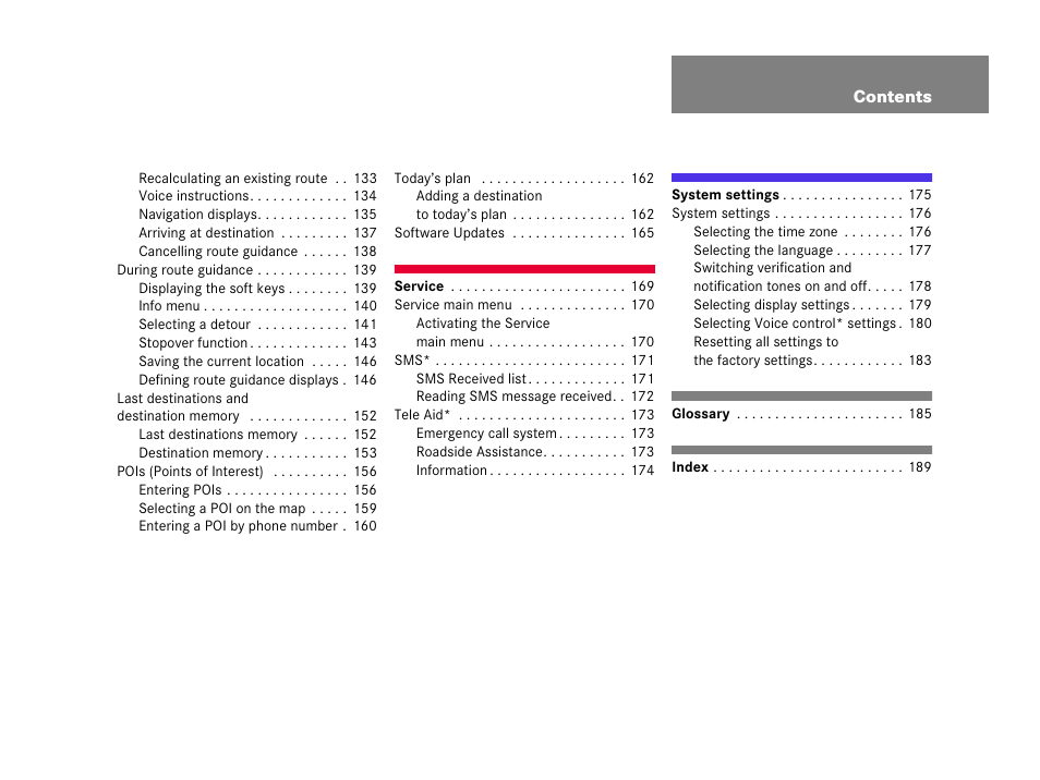 Mercedes-Benz C-Class 2006 COMAND Manual User Manual | Page 7 / 202