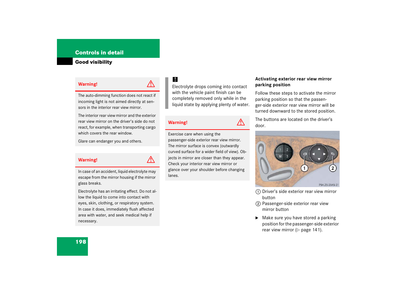 Mercedes-Benz E-Wagon 2006 Owners Manual User Manual | Page 199 / 521