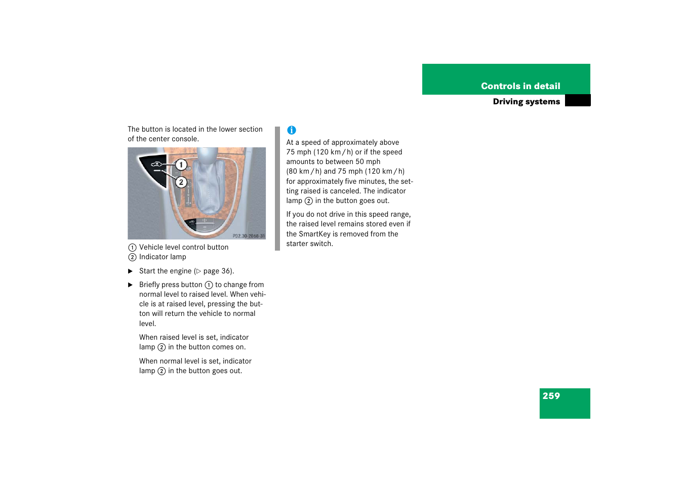 Mercedes-Benz E-Wagon 2006 Owners Manual User Manual | Page 260 / 521