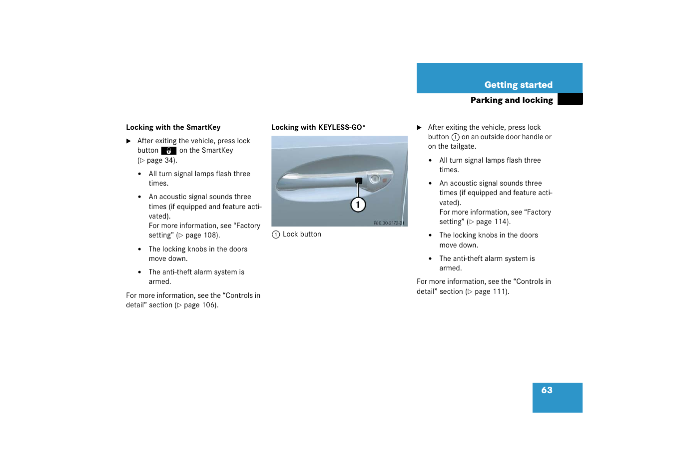 Mercedes-Benz E-Wagon 2006 Owners Manual User Manual | Page 64 / 521