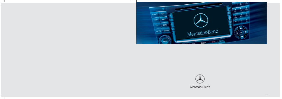 Mercedes-Benz E-Class 2006 COMAND Manual User Manual | 185 pages