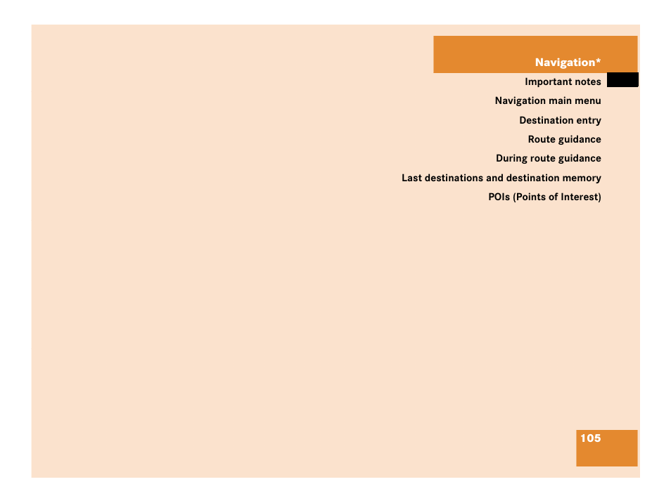 Mercedes-Benz E-Class 2006 COMAND Manual User Manual | Page 106 / 185
