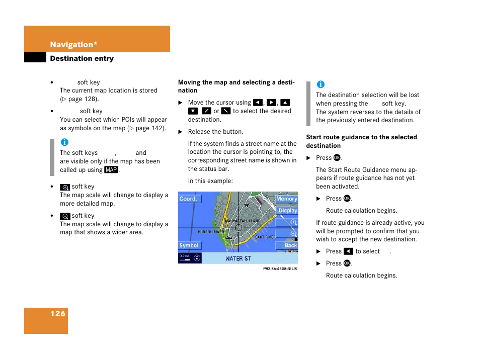 Mercedes-Benz E-Class 2006 COMAND Manual User Manual | Page 127 / 185
