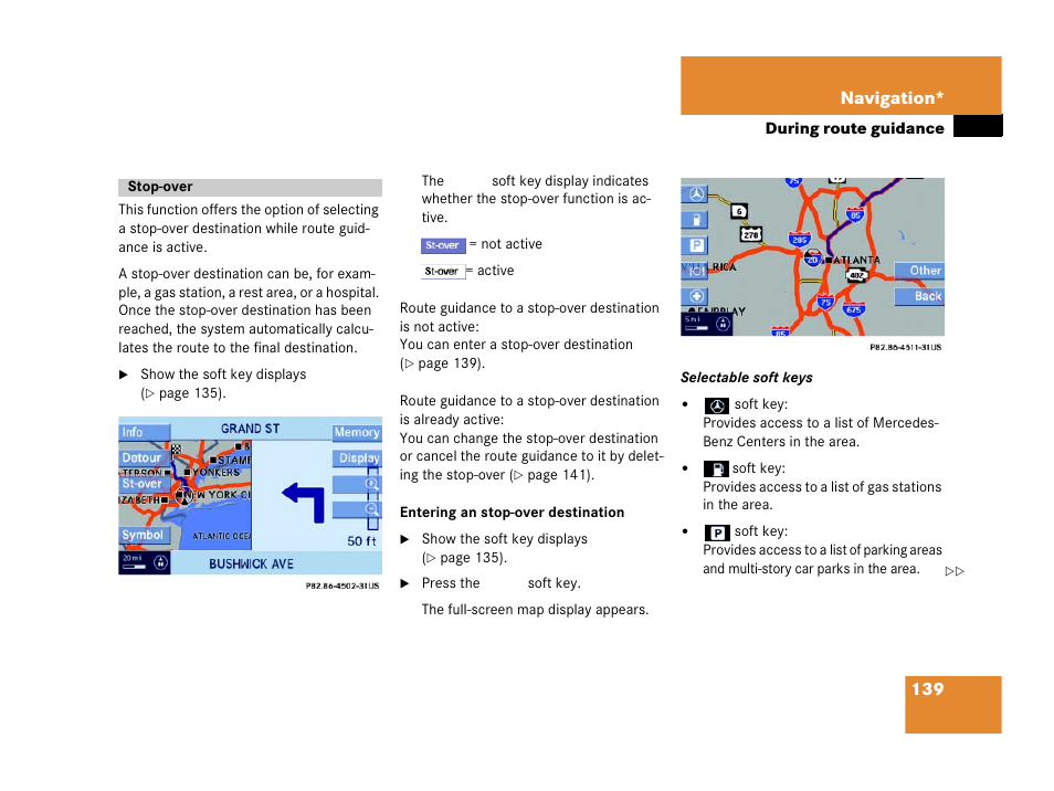 Mercedes-Benz E-Class 2006 COMAND Manual User Manual | Page 140 / 185
