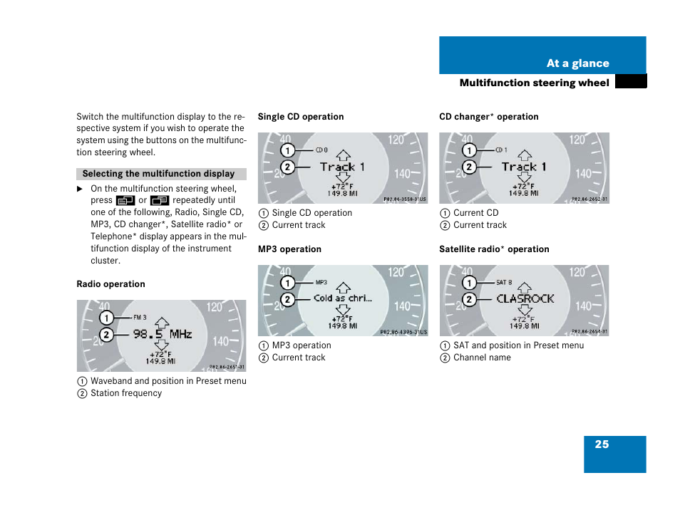 Mercedes-Benz E-Class 2006 COMAND Manual User Manual | Page 26 / 185