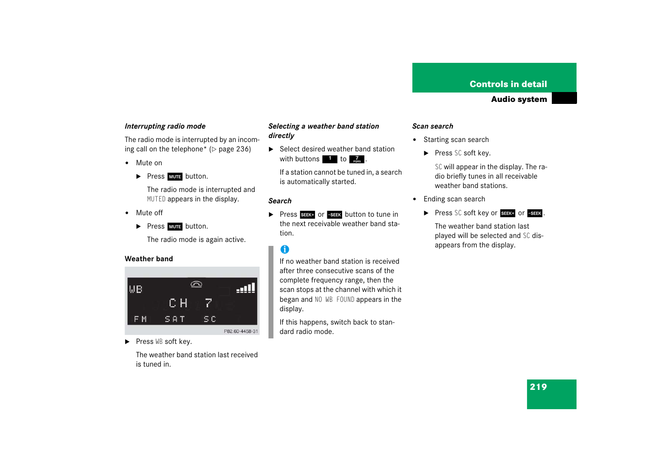 Mercedes-Benz CLK-Coupe 2006 Owners Manual User Manual | Page 220 / 489