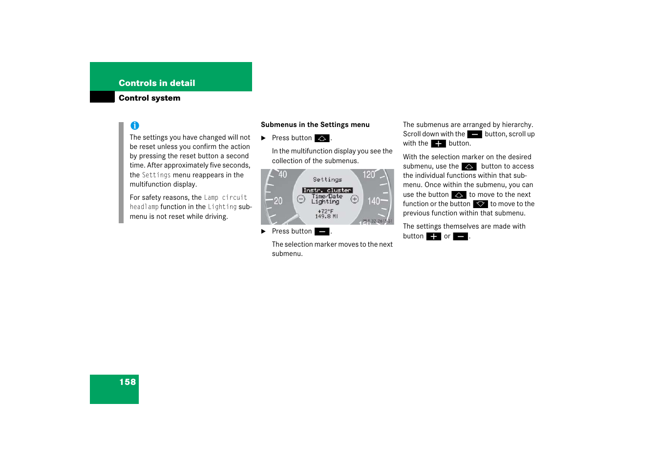 Mercedes-Benz CLS-Class 2006 Owners Manual User Manual | Page 159 / 498