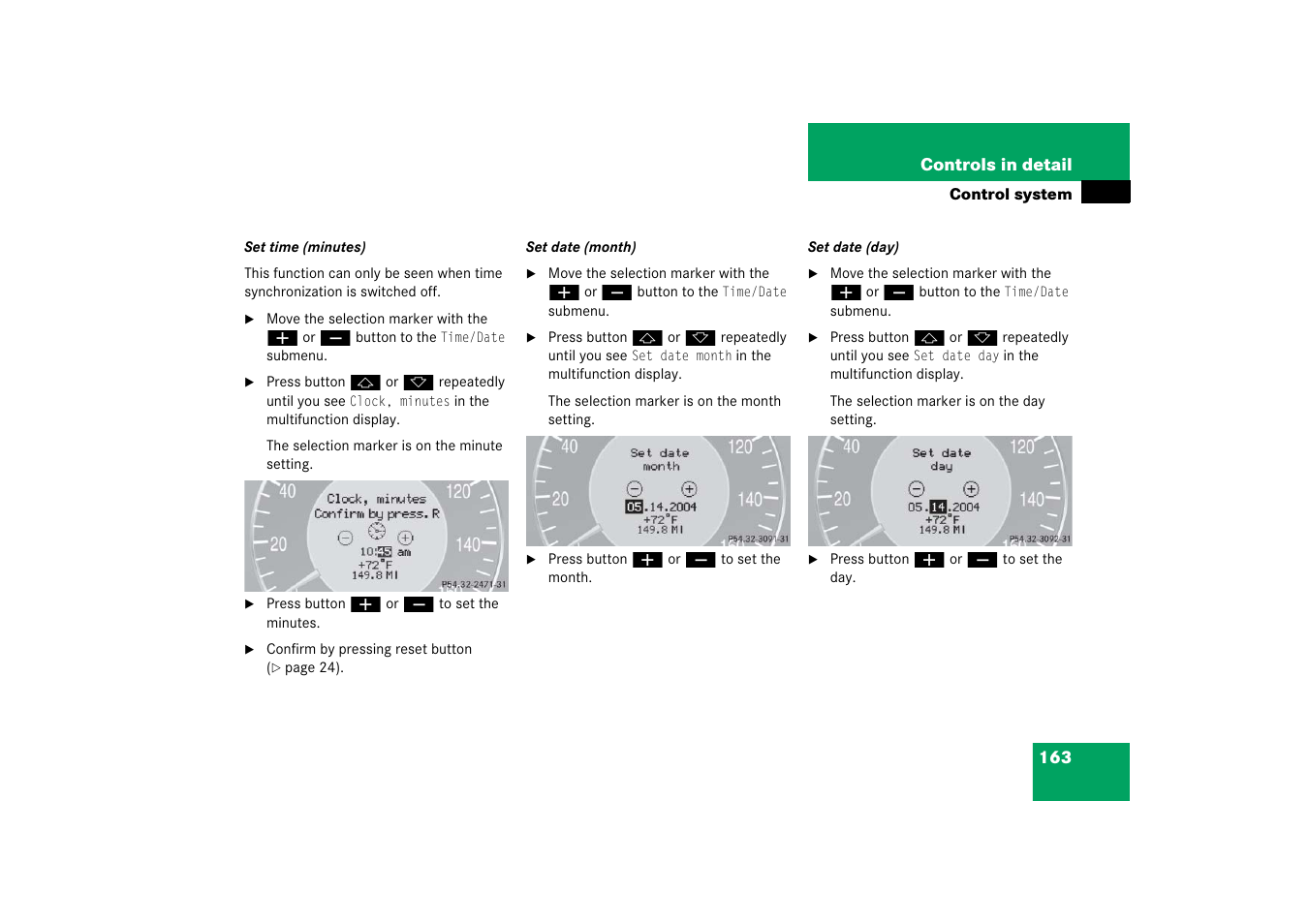Mercedes-Benz CLS-Class 2006 Owners Manual User Manual | Page 164 / 498