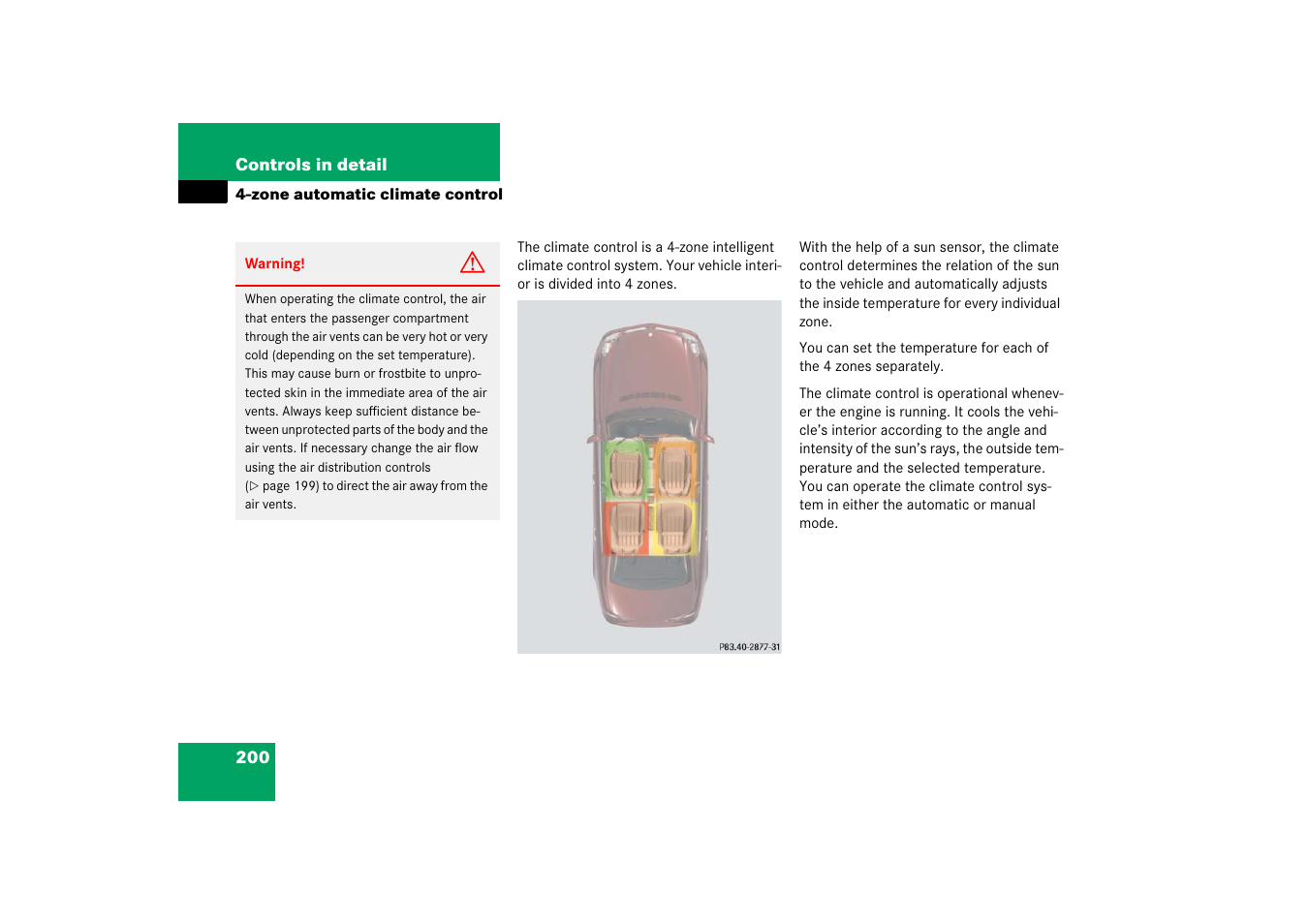 Mercedes-Benz CLS-Class 2006 Owners Manual User Manual | Page 201 / 498