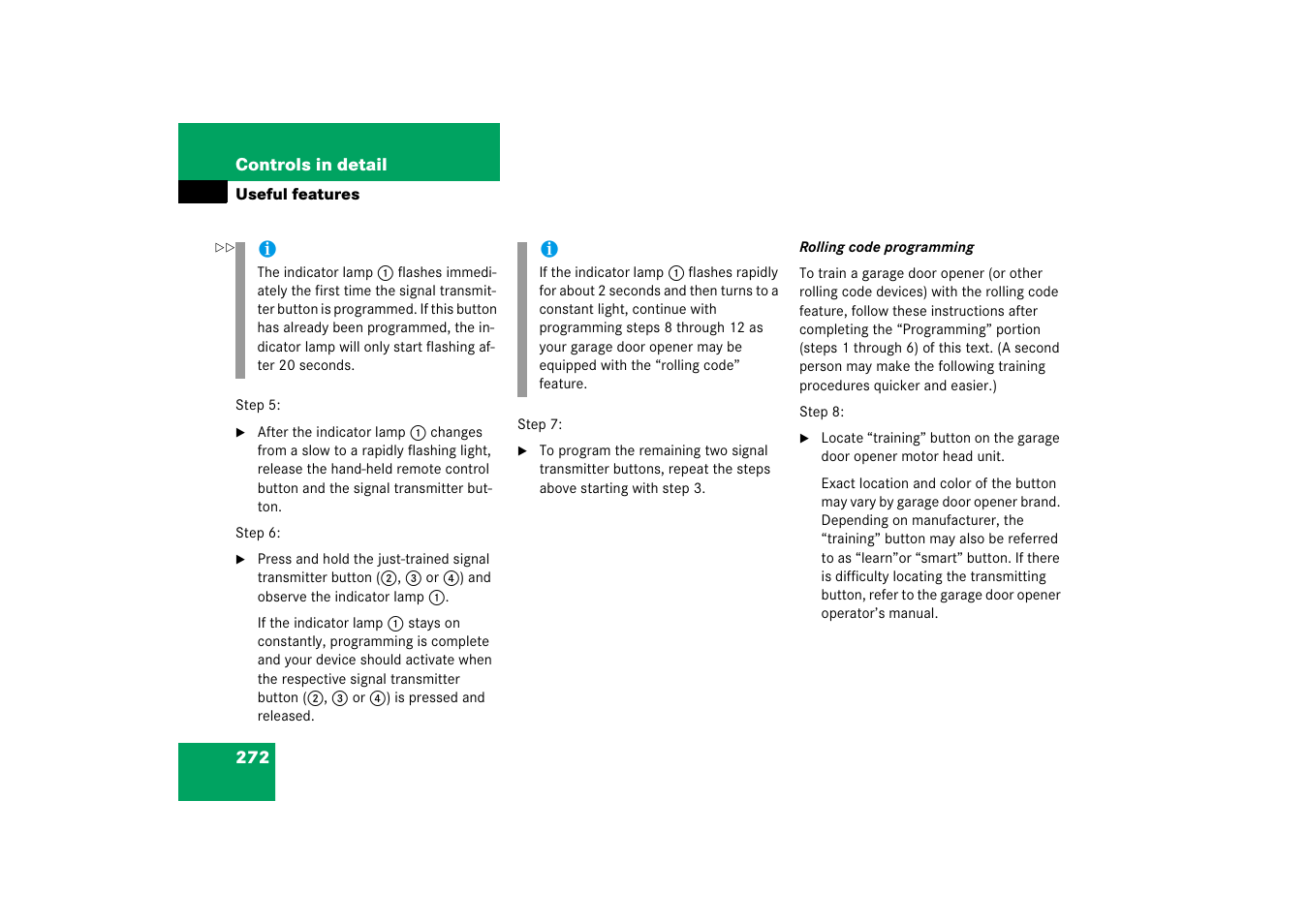 Mercedes-Benz CLS-Class 2006 Owners Manual User Manual | Page 273 / 498
