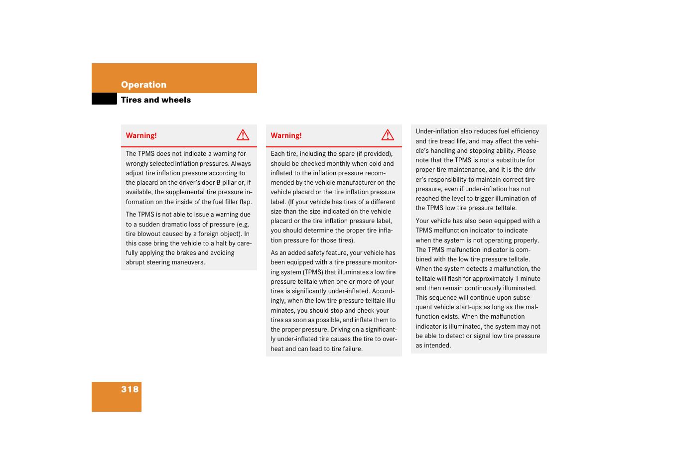 Mercedes-Benz CLS-Class 2006 Owners Manual User Manual | Page 319 / 498