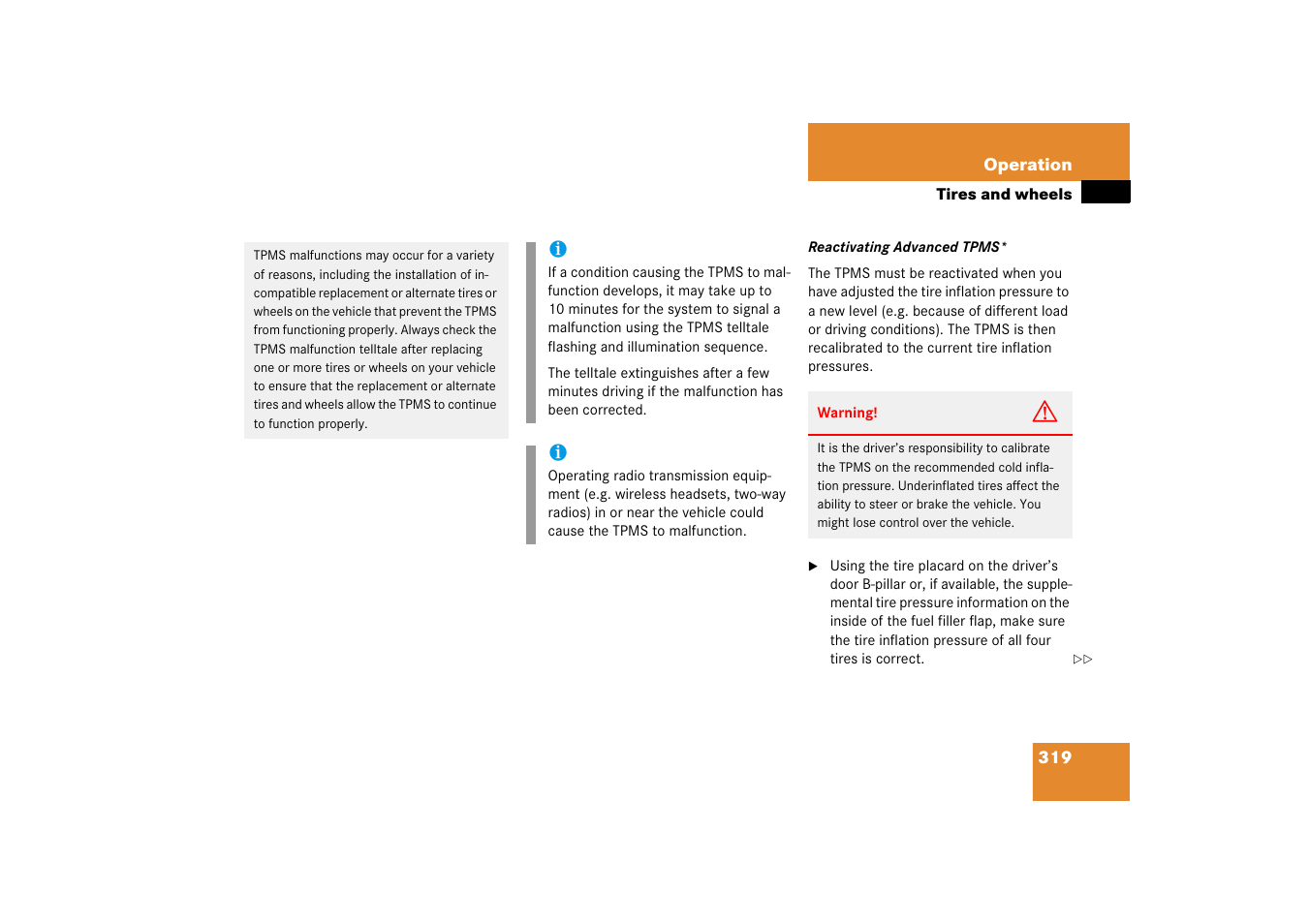 Mercedes-Benz CLS-Class 2006 Owners Manual User Manual | Page 320 / 498