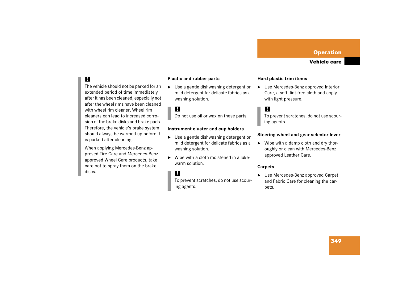 Mercedes-Benz CLS-Class 2006 Owners Manual User Manual | Page 350 / 498