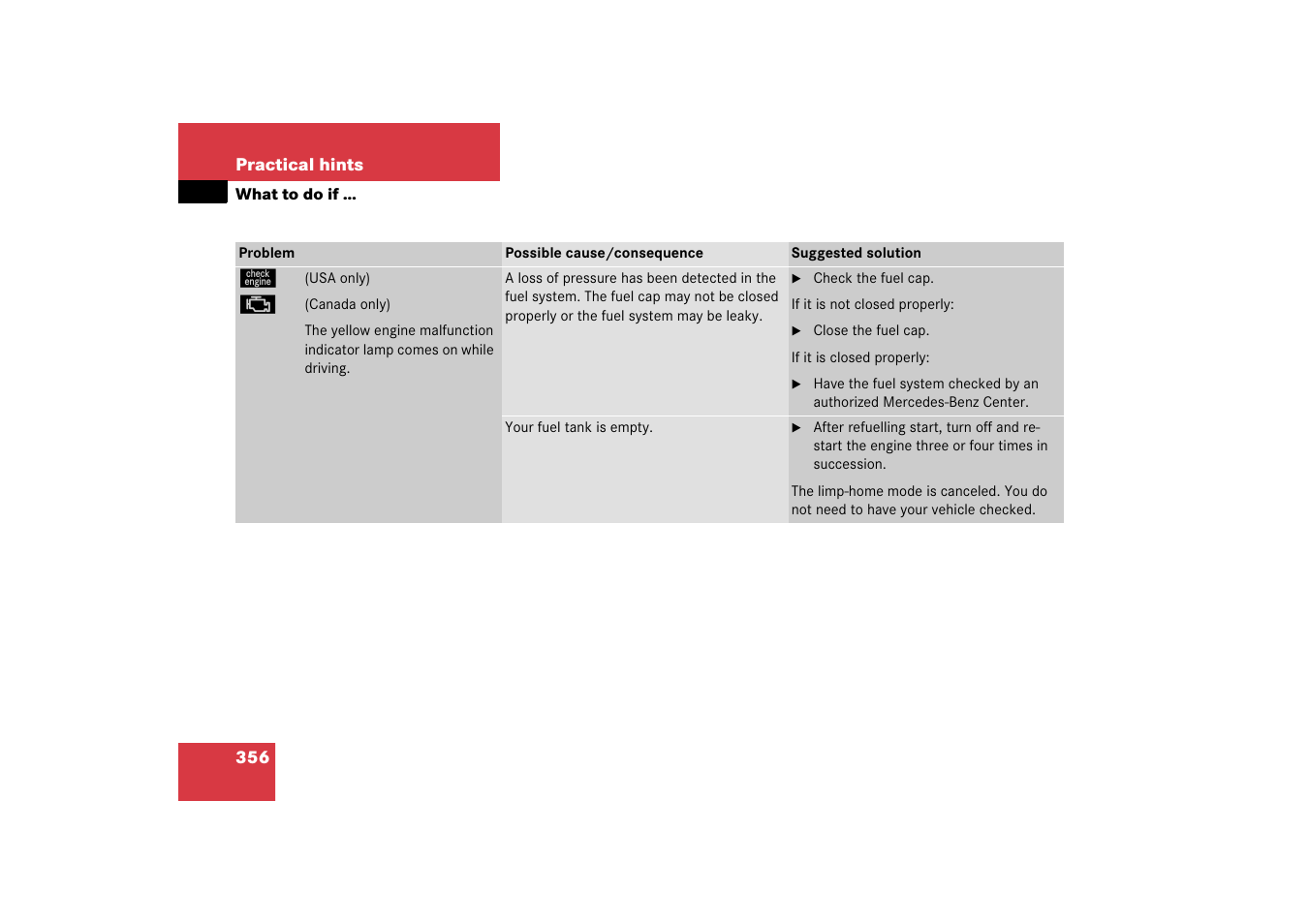 Mercedes-Benz CLS-Class 2006 Owners Manual User Manual | Page 357 / 498