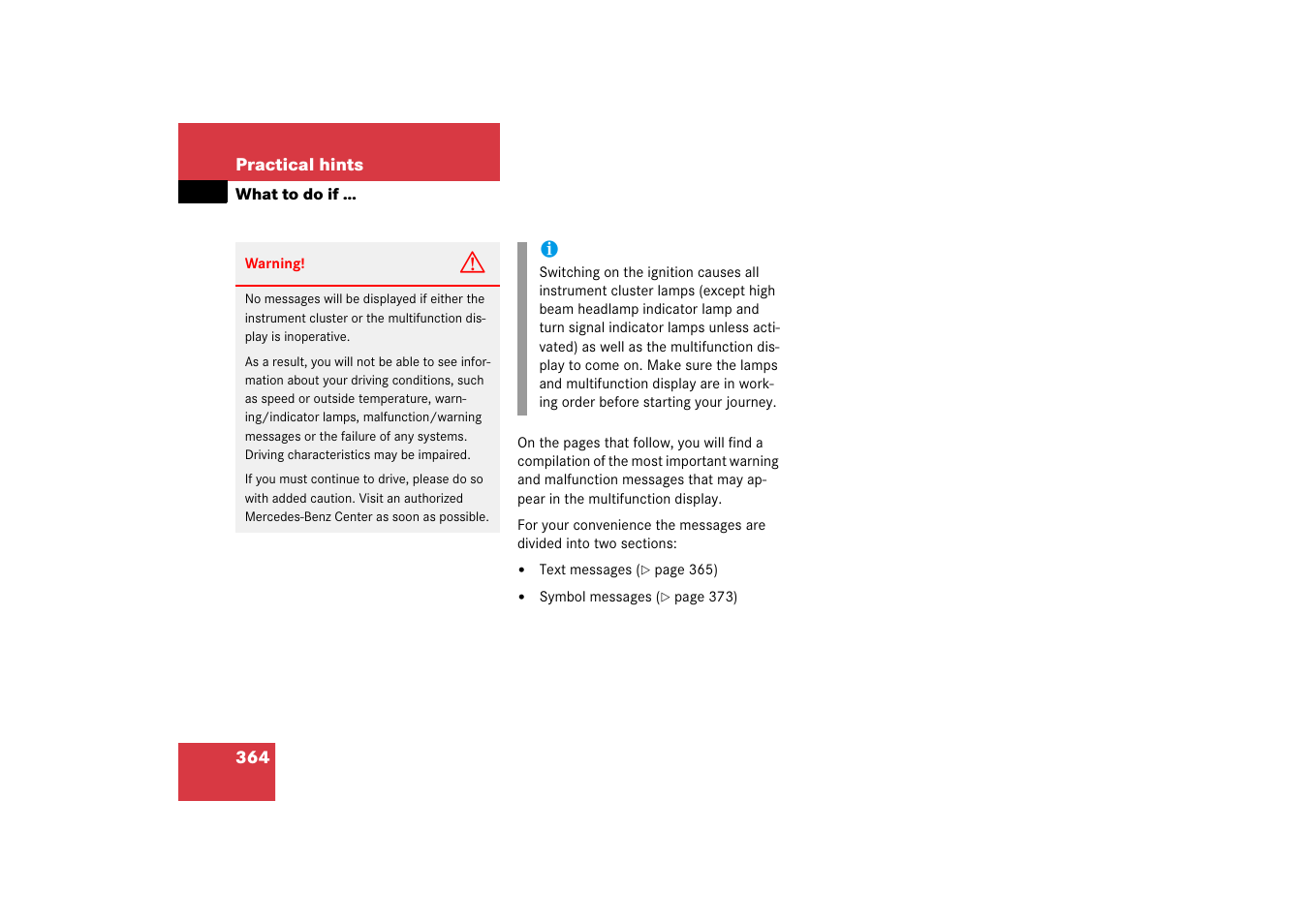 Mercedes-Benz CLS-Class 2006 Owners Manual User Manual | Page 365 / 498