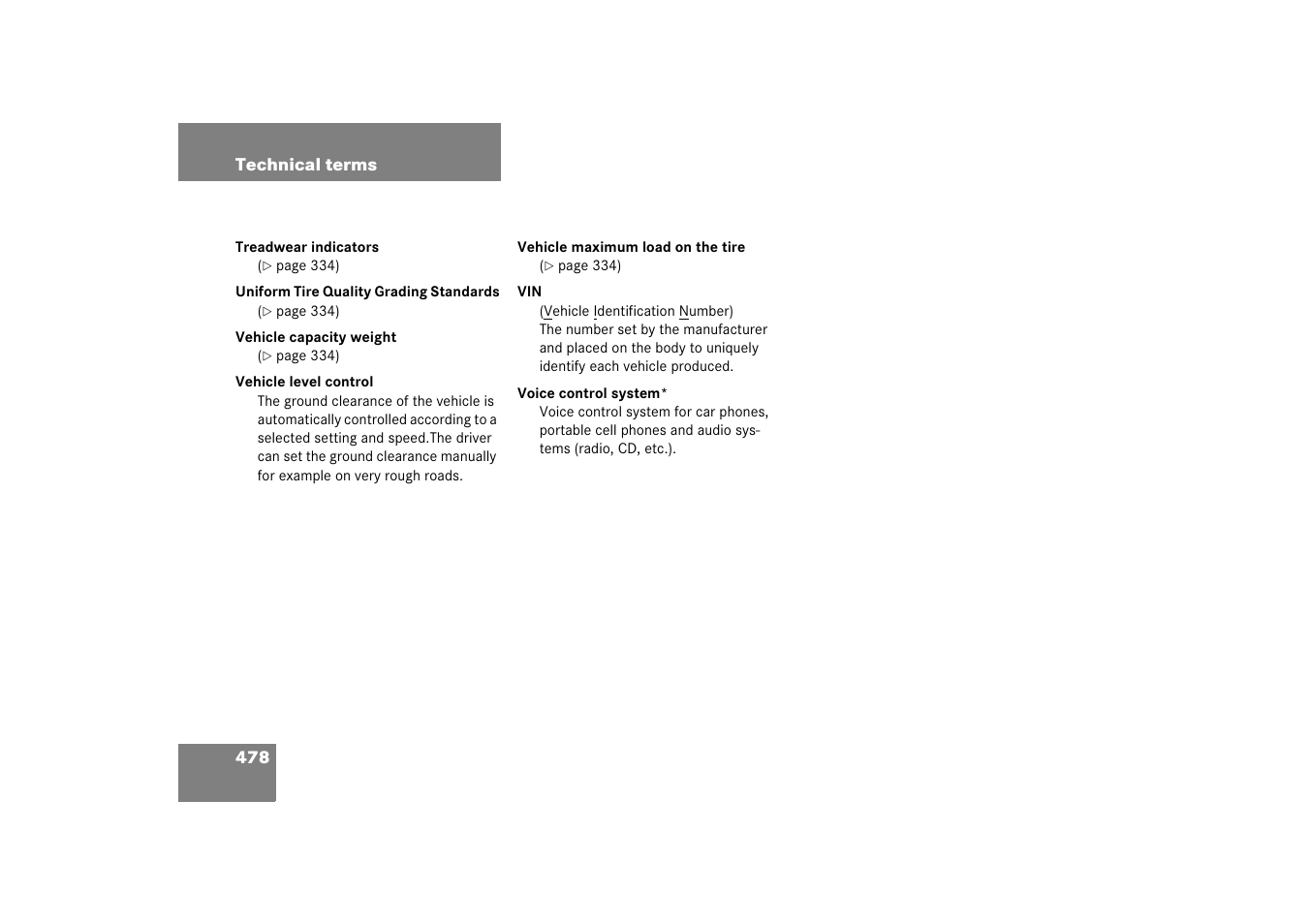 Mercedes-Benz CLS-Class 2006 Owners Manual User Manual | Page 479 / 498