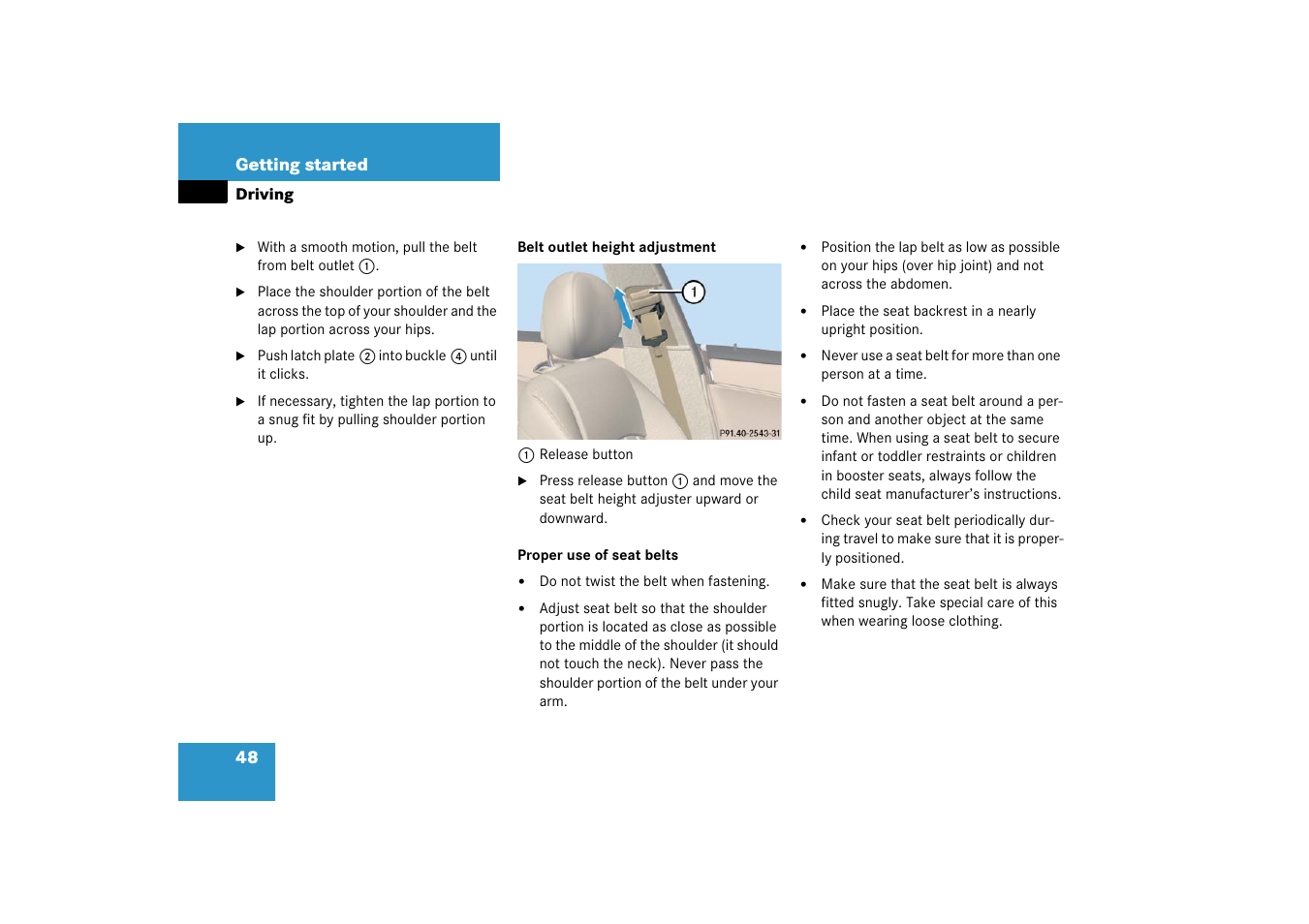 Mercedes-Benz CLS-Class 2006 Owners Manual User Manual | Page 49 / 498