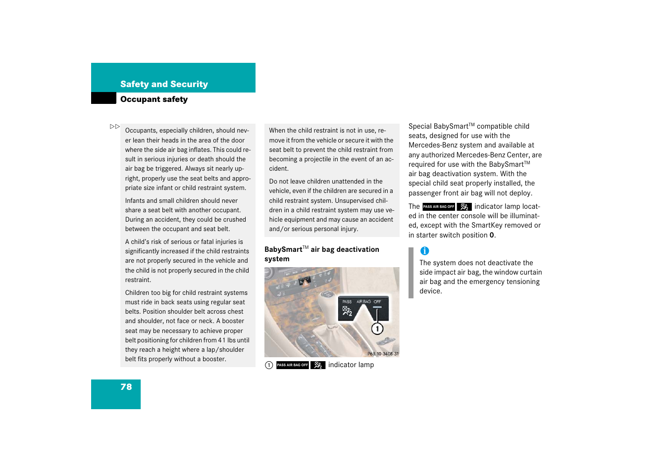 Mercedes-Benz CLS-Class 2006 Owners Manual User Manual | Page 79 / 498