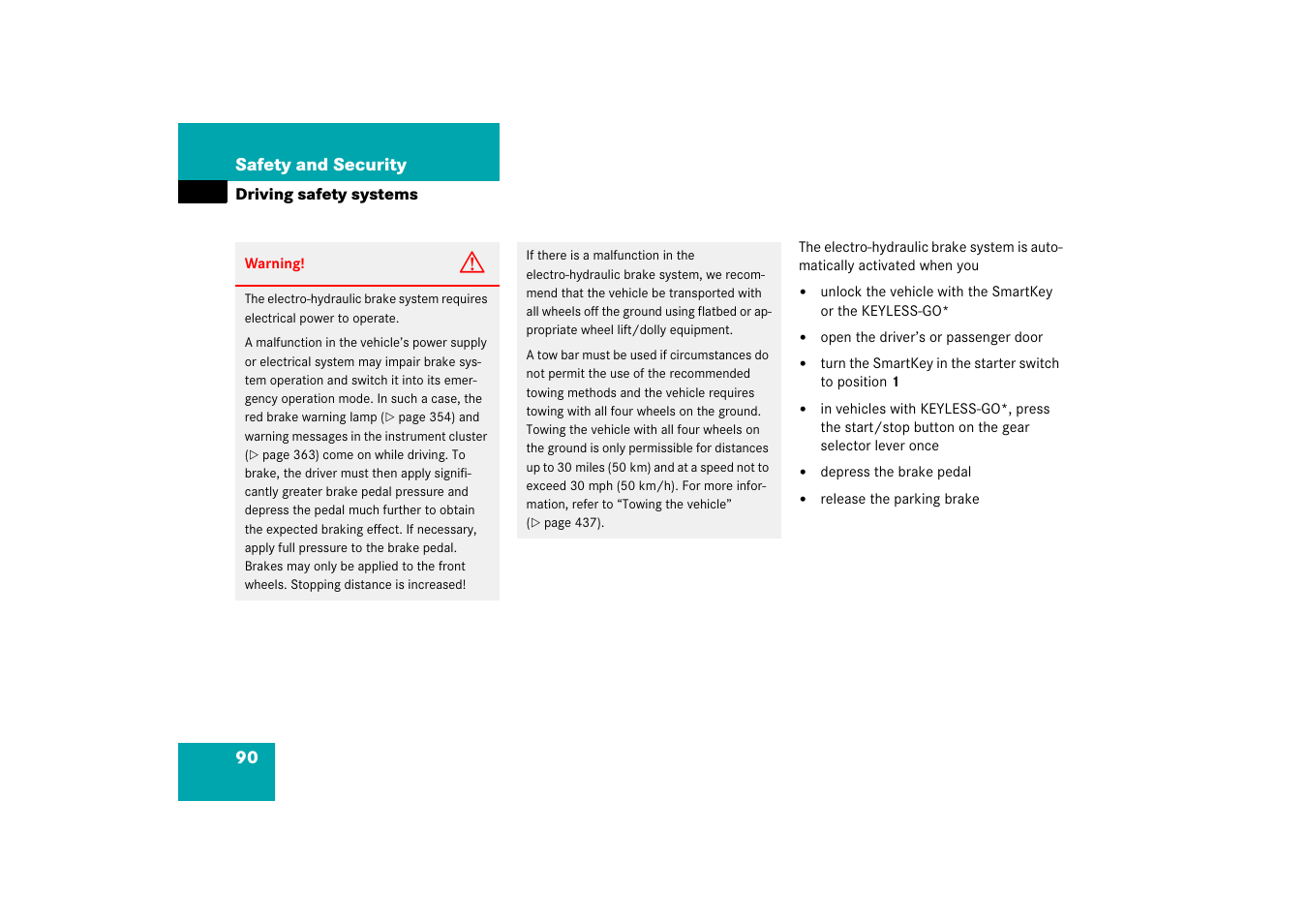Mercedes-Benz CLS-Class 2006 Owners Manual User Manual | Page 91 / 498