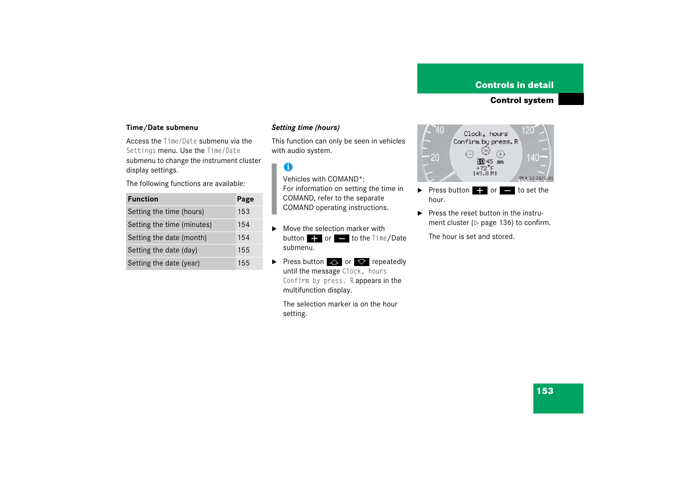 Mercedes-Benz CLK-Class 2006 Owners Manual User Manual | Page 154 / 514