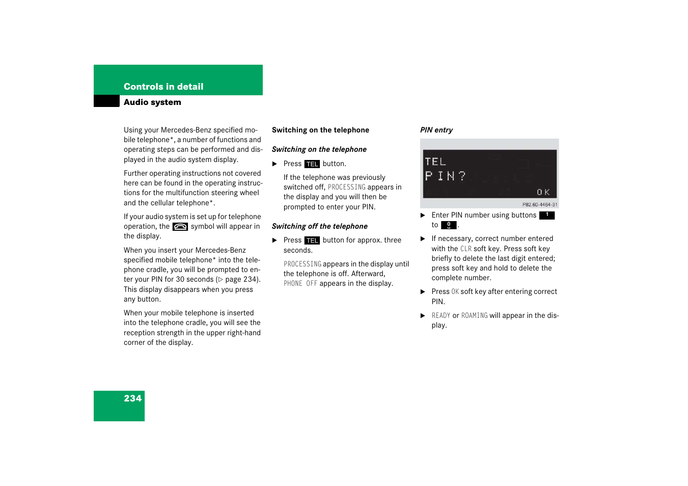 Mercedes-Benz CLK-Class 2006 Owners Manual User Manual | Page 235 / 514