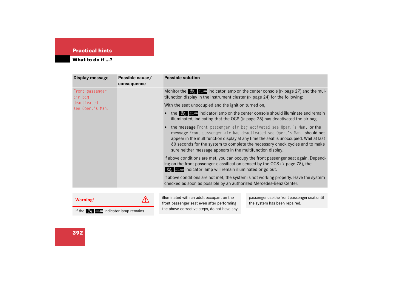 Mercedes-Benz CLK-Class 2006 Owners Manual User Manual | Page 393 / 514