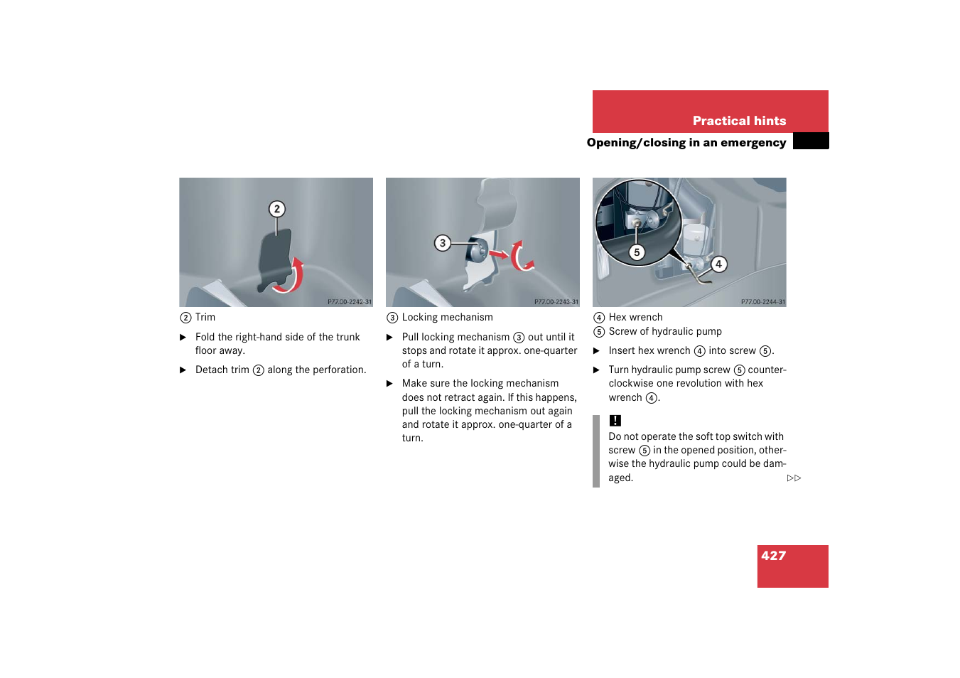 Mercedes-Benz CLK-Class 2006 Owners Manual User Manual | Page 428 / 514