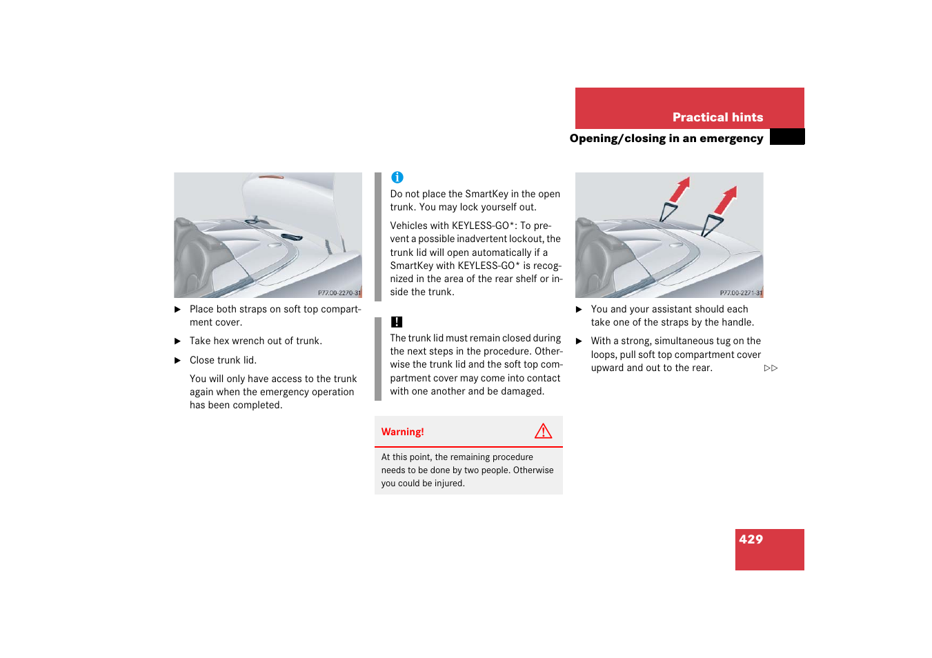 Mercedes-Benz CLK-Class 2006 Owners Manual User Manual | Page 430 / 514