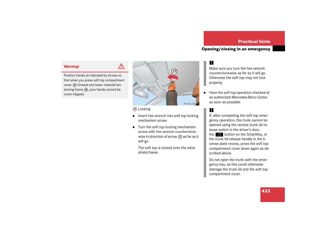 Mercedes-Benz CLK-Class 2006 Owners Manual User Manual | Page 434 / 514