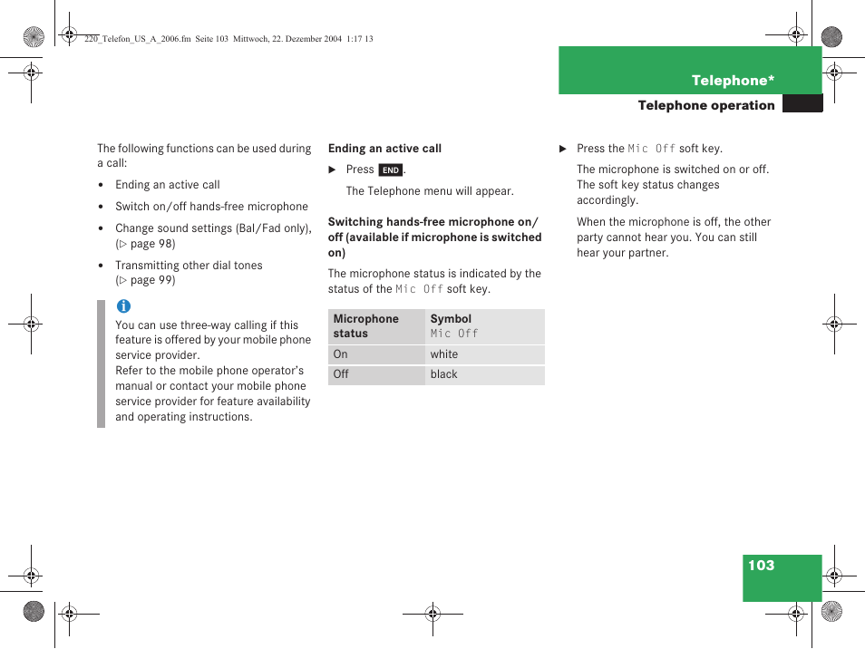 Mercedes-Benz S-Class 2006 COMAND Manual User Manual | Page 105 / 226
