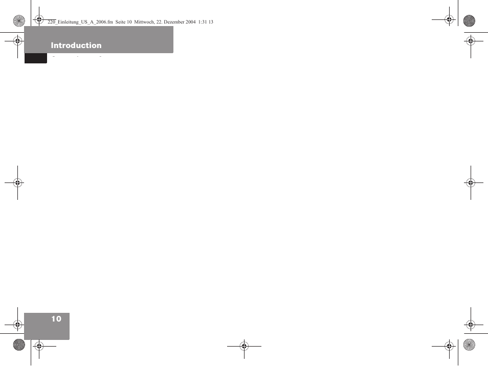 Mercedes-Benz S-Class 2006 COMAND Manual User Manual | Page 12 / 226