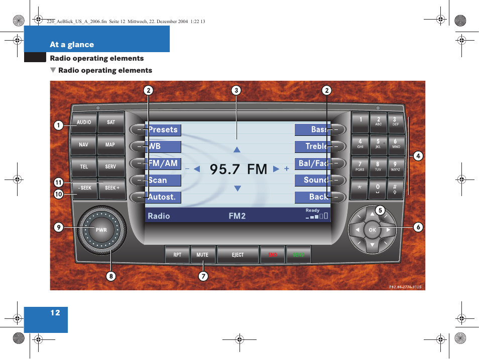 Mercedes-Benz S-Class 2006 COMAND Manual User Manual | Page 14 / 226