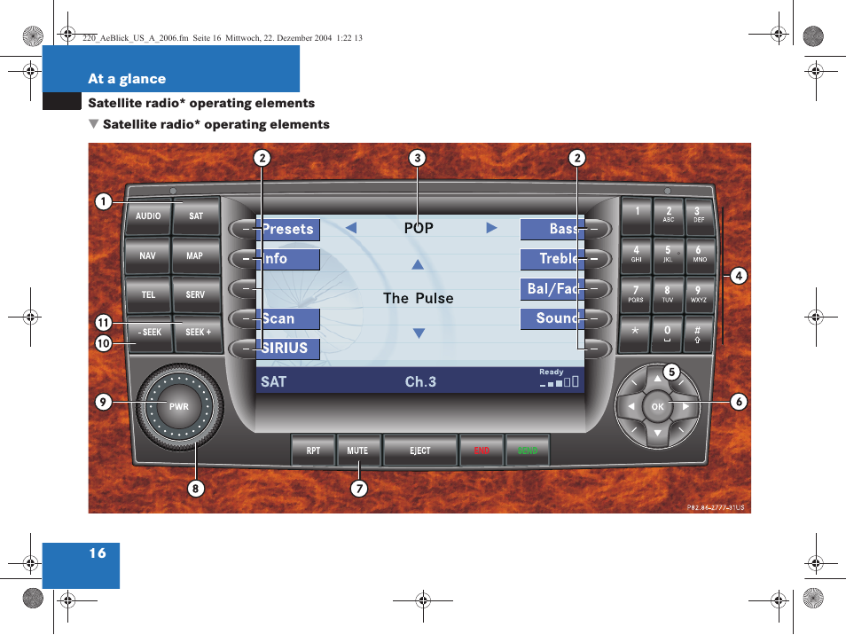 Mercedes-Benz S-Class 2006 COMAND Manual User Manual | Page 18 / 226