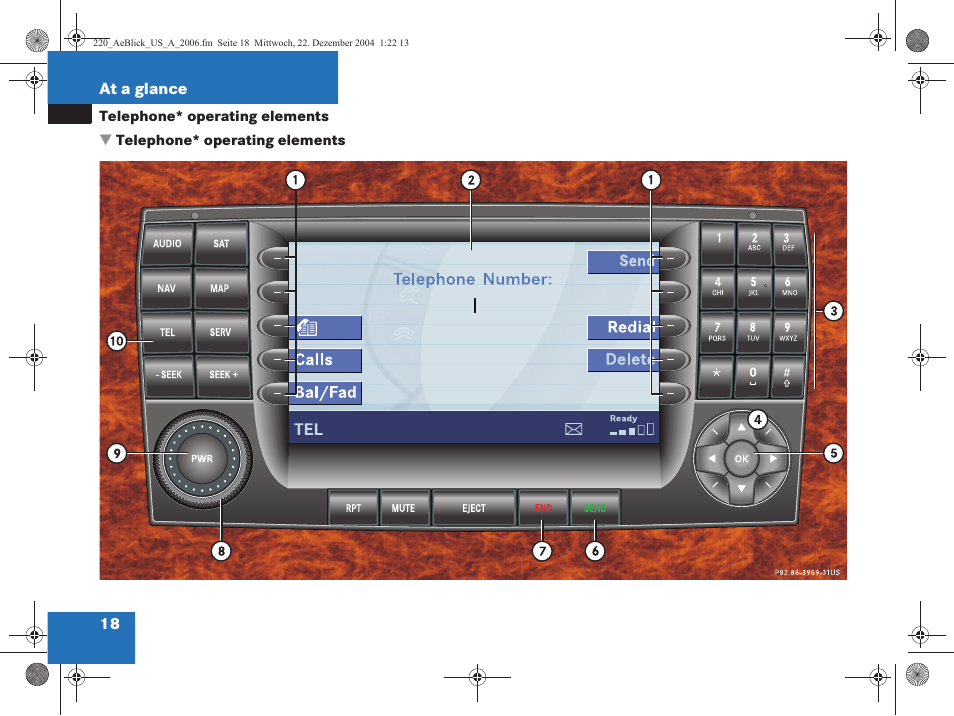 Mercedes-Benz S-Class 2006 COMAND Manual User Manual | Page 20 / 226