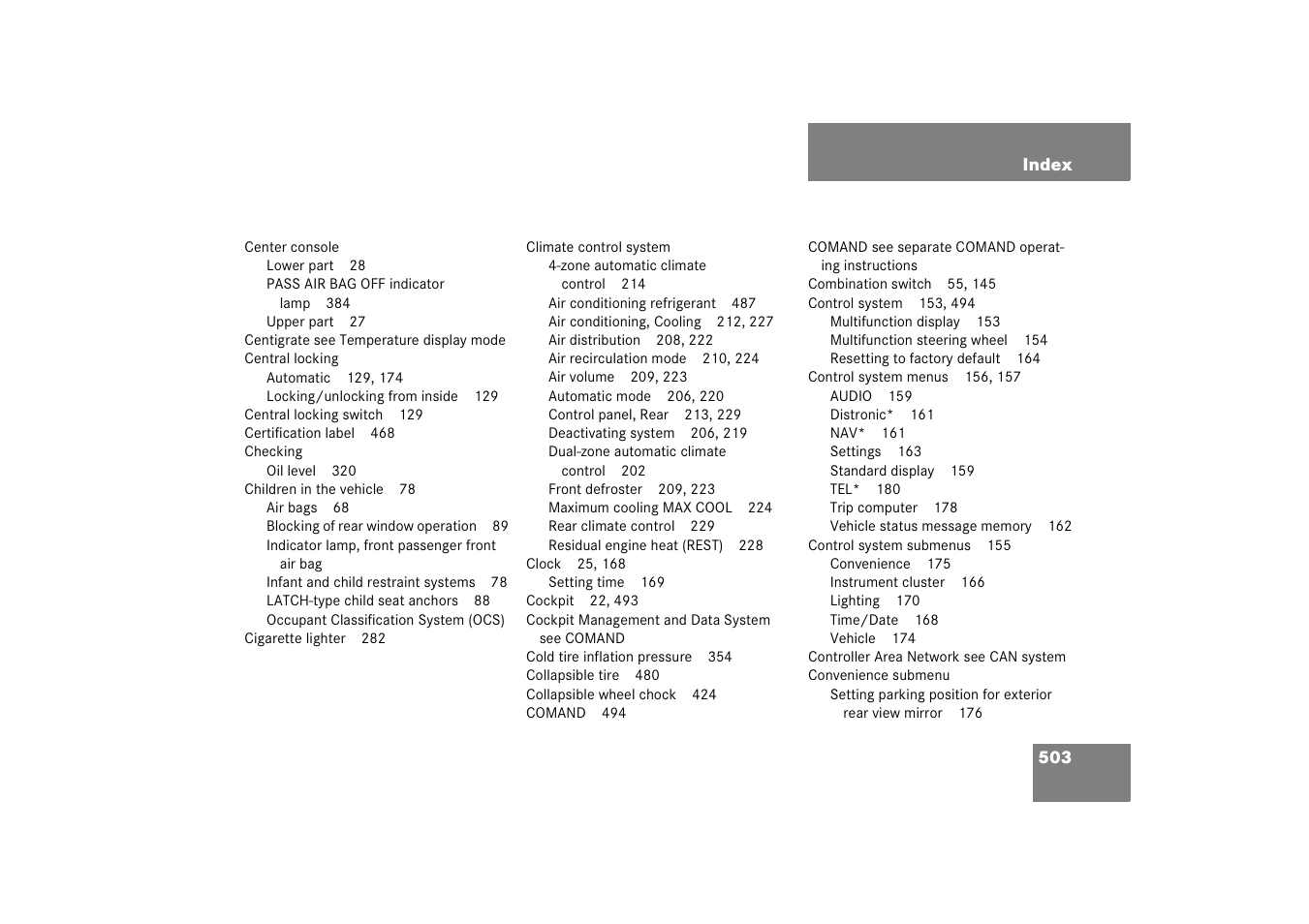 Mercedes-Benz E-Class 2006 Owners Manual User Manual | Page 504 / 521