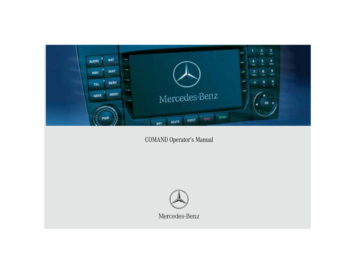 Mercedes-Benz C-Sedan OCS 2005 COMAND Manual User Manual | 237 pages