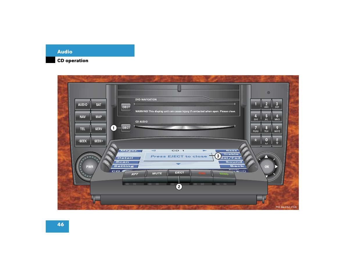 Mercedes-Benz C-Sedan OCS 2005 COMAND Manual User Manual | Page 106 / 237