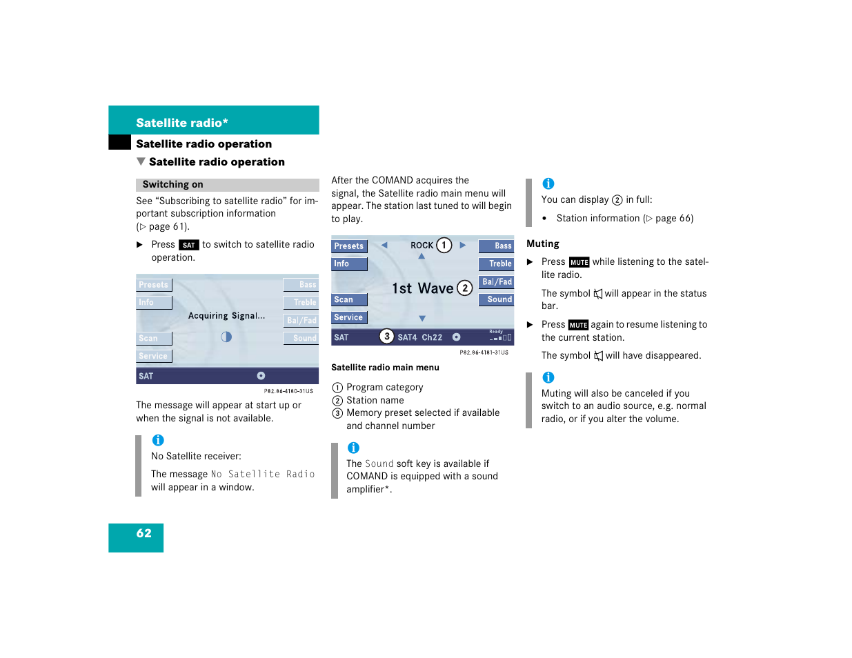 Mercedes-Benz C-Sedan OCS 2005 COMAND Manual User Manual | Page 122 / 237