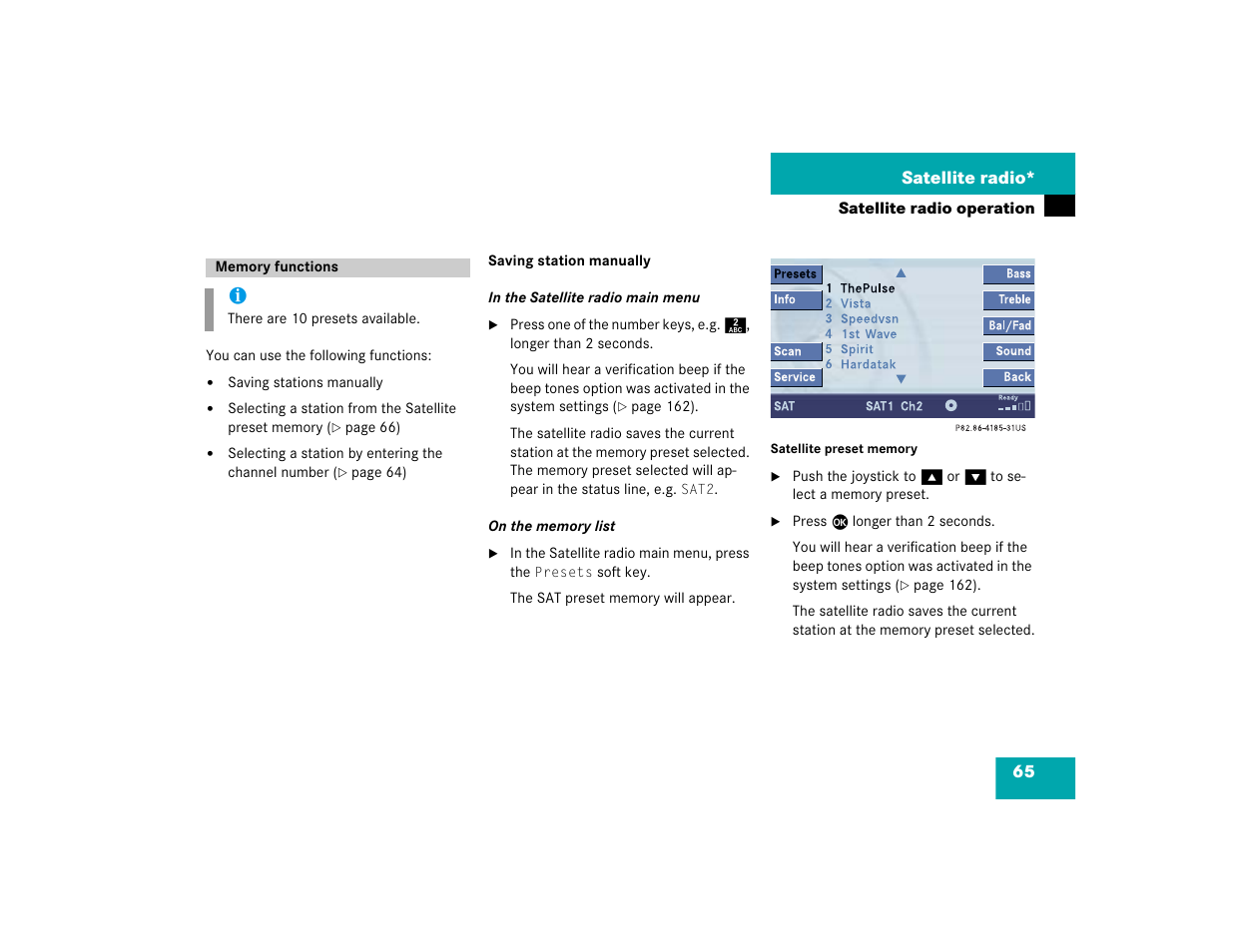 Mercedes-Benz C-Sedan OCS 2005 COMAND Manual User Manual | Page 125 / 237